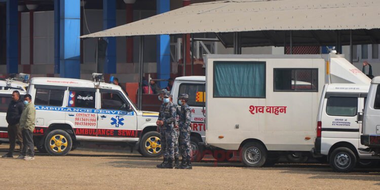 विमान दुर्घटनाः पोखराबाट ल्याइएका ४८ शव परीक्षण गरिँदै