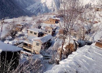 उत्तरी गोरखाका उच्च हिमाली क्षेत्रमा भारी हिमपात