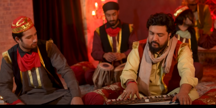 काश्मिरको एक संगीत समूहले गाएको व्यंग्यात्मक कव्वाली गीत भाइरल