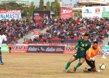 अभागी बन्यो विभागीय टिम त्रिभूवन आर्मी