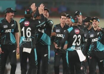 भारतमाथि पाहुना टोली न्युजिल्यान्डको जित