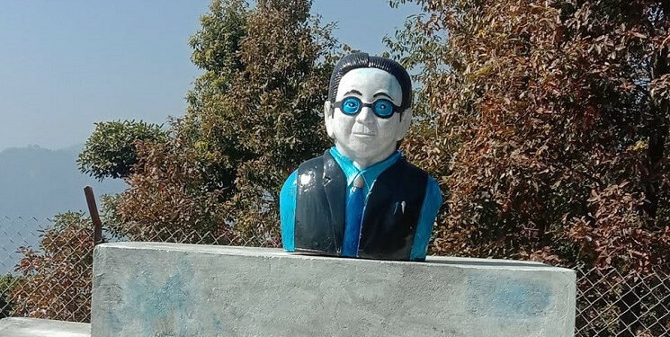 एघार वर्षपछि कलाकार बाङ्देलको शालिक उद्यानमा