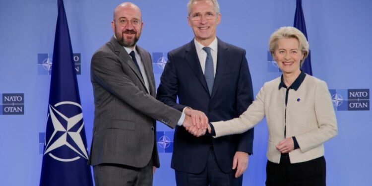 नेटो र ईयूबीच सहयोगसम्बन्धी तेस्रो संयुक्त घोषणापत्रमा हस्ताक्षर