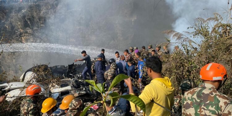 विमान दुर्घटना अपडेटः जहाजमा सवार ७२ मध्ये १५ विदेशी, ३ बालबालिका