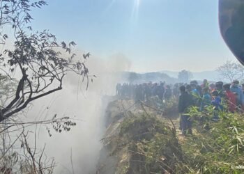 यतिको जहाज दुर्घटनाः चालक दलका ४ सदस्यसहित ७२ जना सवार रहेको पुष्टि