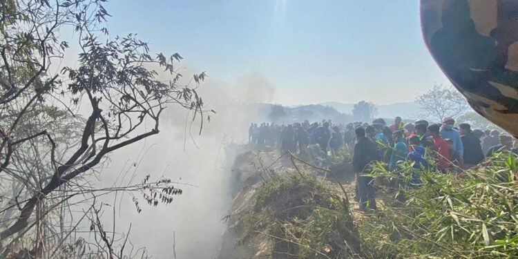 यतिको जहाज दुर्घटनाः चालक दलका ४ सदस्यसहित ७२ जना सवार रहेको पुष्टि