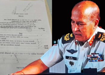 उमेर छलेर रथी बन्ने दाउमा रहेका उपरथी प्रेम शाही अवकाशको मुखमा हिरासतमा