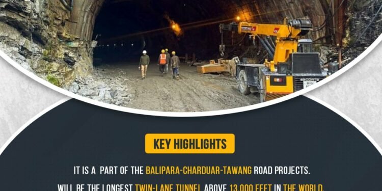 भारतको अरुणाचलमा निर्माणाधीन सेला सुरुङ परियोजनाले तवाङ क्षेत्रको यातायात सुविधालाई सहज बनाउने
