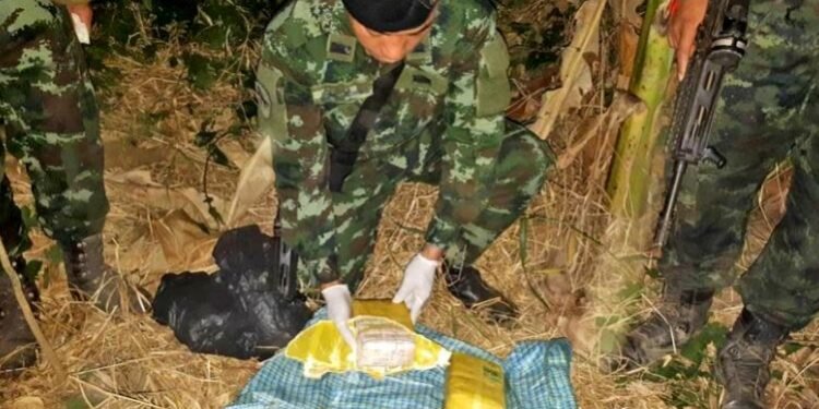 थाई सेनाको कारवाहीमा ६ लागूऔषध तस्कर मारिए