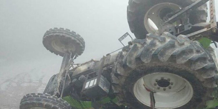 पोखरामा ट्र्याक्टर दुर्घटना हुँदा एकको मृत्यु