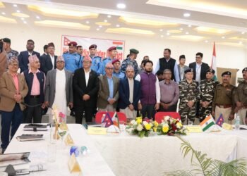 सीमा क्षेत्रमा हुने आपराधिक क्रियाकलाप नियन्त्रण गर्न नेपाल–भारतका सुरक्षा अधिकारी सहमत