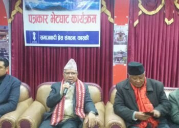 राजनीतिक सन्तुलन कायम राख्न सहमतीय राष्ट्रपति आवश्यक –नेपाल