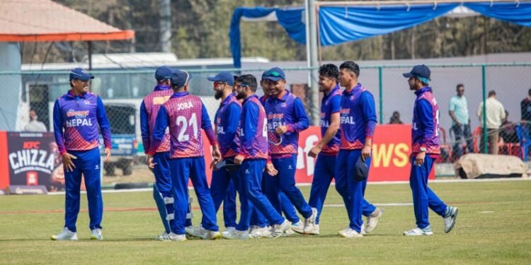 नेपाल र स्कटल्याण्ड भिड्दै