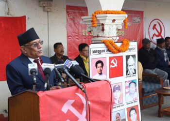 जनयुद्धको औचित्य सिद्ध गर्न सार्वजनिक बिदाः प्रधानमन्त्री प्रचण्ड