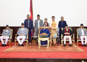 राष्ट्रिय सभाकी उपाध्यक्ष उर्मिला अर्यालले लिइन् शपथ