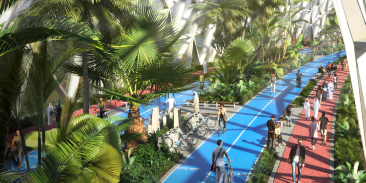 दुबईमा ९३ किलोमिटरको इनडोर साइकलिङ सुपर हाइवे बन्ने