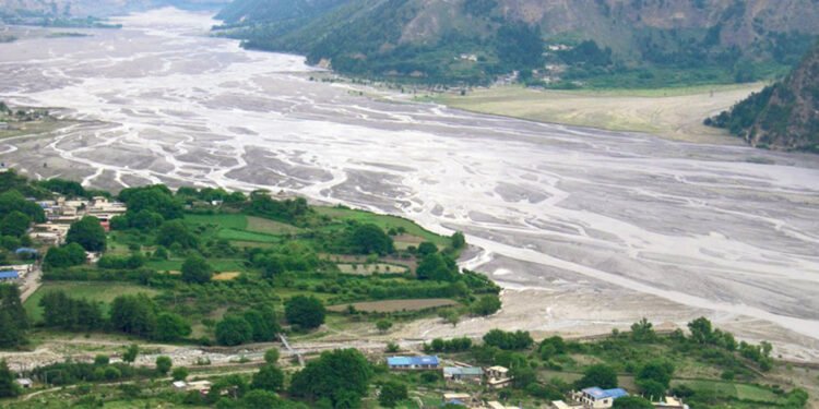 बस्ती जोगाउन कालीगण्डकीमा तटबन्ध निर्माण