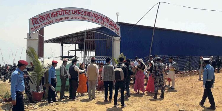 तीन करोड लगानीको कम्पोष्ट प्लान्ट उपयोगविहीन