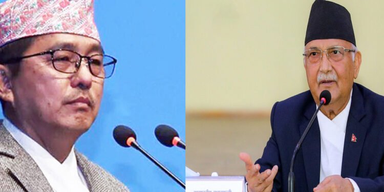 राष्ट्रपतिको निर्वाचनमा राप्रपा तठस्थ बस्न सक्ने, लिङ्देन फकाउँदै ओली