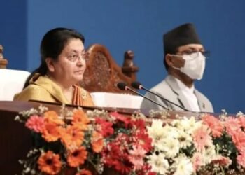राष्ट्रपति भण्डारीले आज सङ्घीय संसद्को संयुक्त बैठकलाई सम्बोधन गर्ने