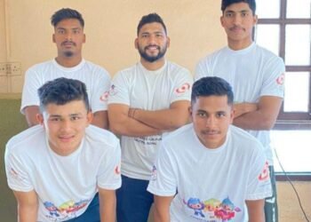 जुनियर विश्वकप कबड्डीमा सुदूरपश्चिमका पाँच खेलाडी