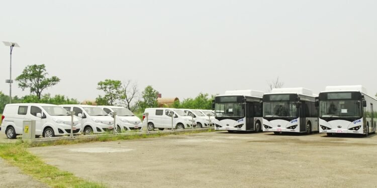 लुम्बिनीमा अलपत्र विद्युतीय सवारी