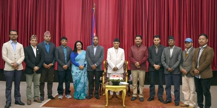 पत्रकार महासङ्घद्वारा राष्ट्रपतिलाई बधाई