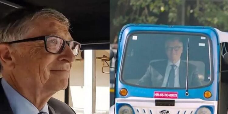 सामाजिक सञ्जालमा भाइरल बन्दै बिल गेट्सले रिक्सा चलाएको भिडिओ