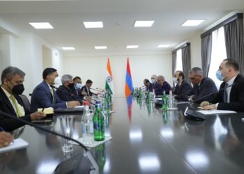 भारत र आर्मेनियाको सम्बन्ध द्रुत गतिमा विकास भइरहेको छ: उप विदेशमन्त्री सफार्यान