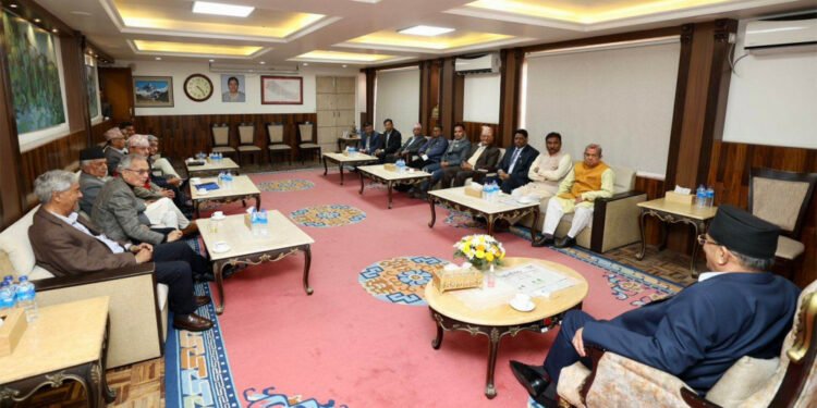 गठबन्धनको बैठक बस्दै,उपराष्ट्रपतिबारे निर्णय गर्न