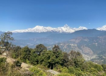 मर्दी पदयात्रामा केन्द्रीय प्रसारण लाइनको विद्युत् पु¥याइँदै