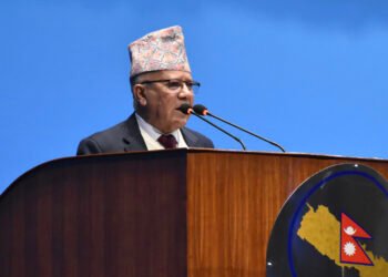 राष्ट्रका सबै चुनौतीको सामना गर्न गठबन्धन सक्षम हुनेछ: अध्यक्ष नेपाल