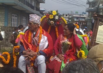 वरिष्ठ काटुनिष्ट दुर्गा बराल (वात्स्यायन) लाई नागरिक अभिनन्दन