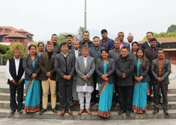 ललितपुरका जनप्रतिनिधि र स्थानीयद्वारा राष्ट्रपति समक्ष भेट
