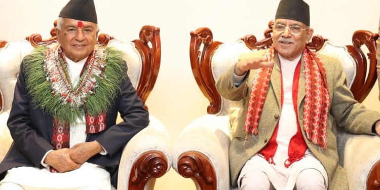 राष्ट्रपति र प्रधानमन्त्रीबीच भेटवार्ता, नवनियुक्त मन्त्रीको शपथ दिउँसो ३ बजे गर्ने तयारी