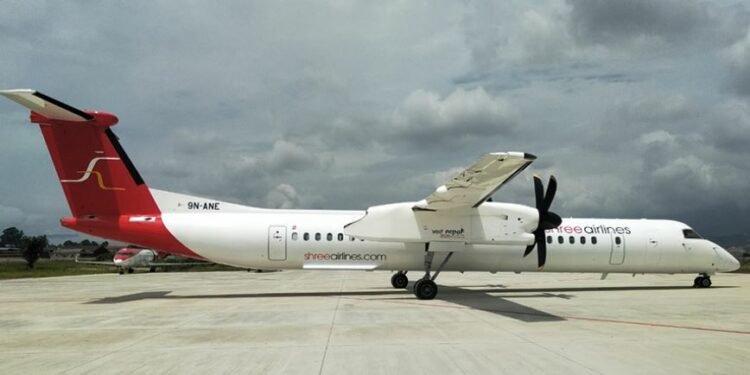 भैरहवा उडेको श्री एयरलाइन्सको जहाजमा आगो देखियो, काठमाडौं नै फर्काएर सुरक्षित अवतरण