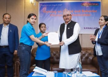 किशोरी समुहले गरायो कानूनमन्त्रीको ध्यानाकर्षण