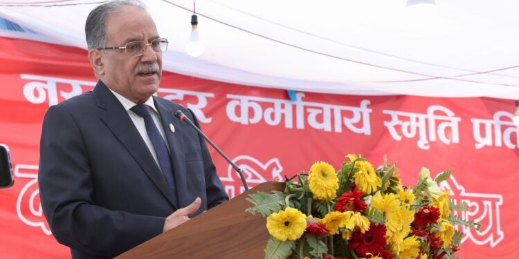 अर्थतन्त्रमा सुधारको सङ्केत देखा परेको छ : प्रधानमन्त्री दाहाल