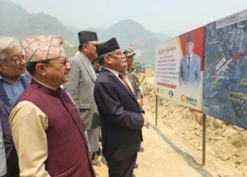 प्रधानमन्त्रीद्वारा काठमाडौँ–तराई/मधेस द्रुतमार्ग अवलोकन
