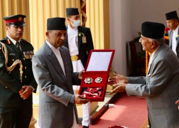 राष्ट्रपतिद्वारा सात सय २८ मानपदवी प्रदान