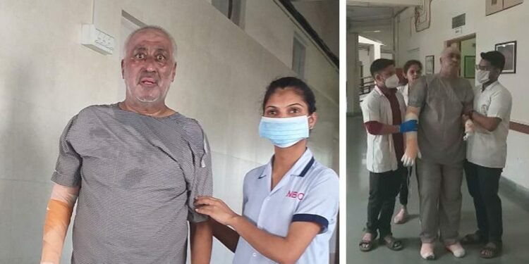 कांग्रेस नेता डा. भण्डारीको स्वास्थ्यमा सुधार