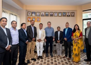 आपसी सहकार्य सम्बन्धमा राजदूत थम्पसनसँग छलफल