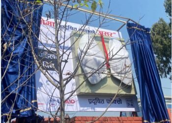 किन राखियो स्वास्थ्य मन्त्रालयको प्रदेशद्वारमा कृत्रिम फोक्सो ?
