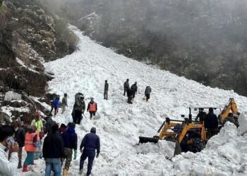 सिक्किमको नाथुलामा हिमपहिरोः तीन नेपालीसहित ७ पर्यटकको मृत्यु