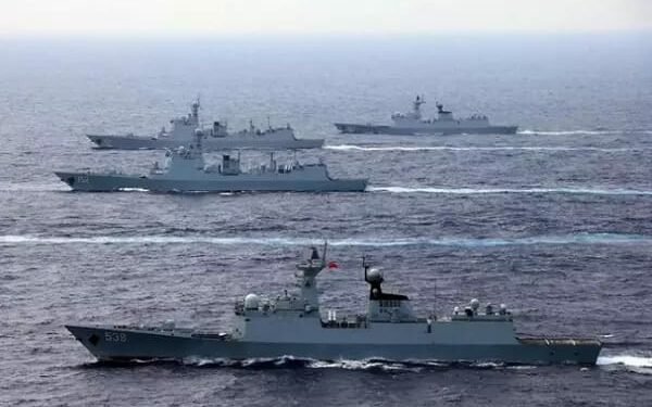 ताइवान सीमामा चिनियाँ विमान र युद्धपोत खटाइयो