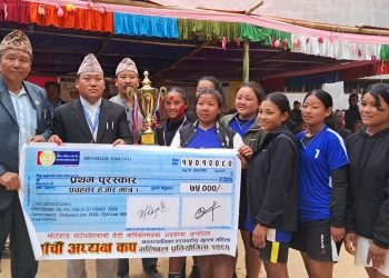 ‘खोटेहाङ अध्यक्ष कप’को उपाधि बाह्रबिसे र बासिखोरालाई