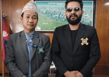 काठमाडौंका मेयर बालेन र धरानका मेयर हर्क साम्पाङबीच भेटवार्ता