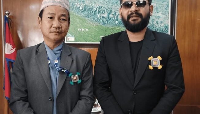 काठमाडौंका मेयर बालेन र धरानका मेयर हर्क साम्पाङबीच भेटवार्ता