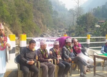 पुल बनेपछि मकैखोला र गोर्जेवासीले पाए सुविधा