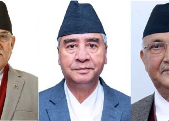 प्रचण्ड, देउवा र ओलीबीच बालकोटमा भेटवार्ता हुँदै
